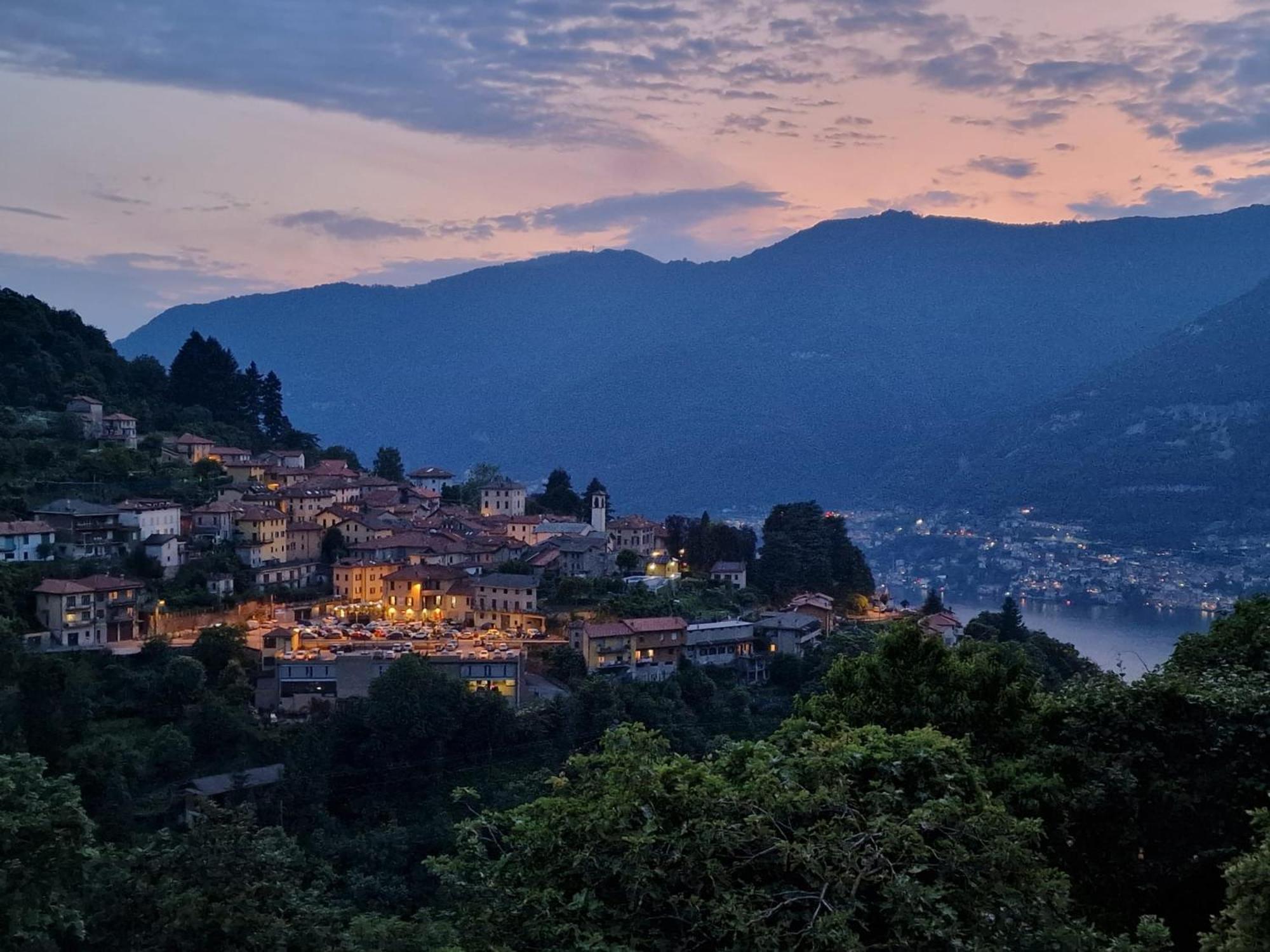 La Nuta Villa Faggeto Lario Exterior foto